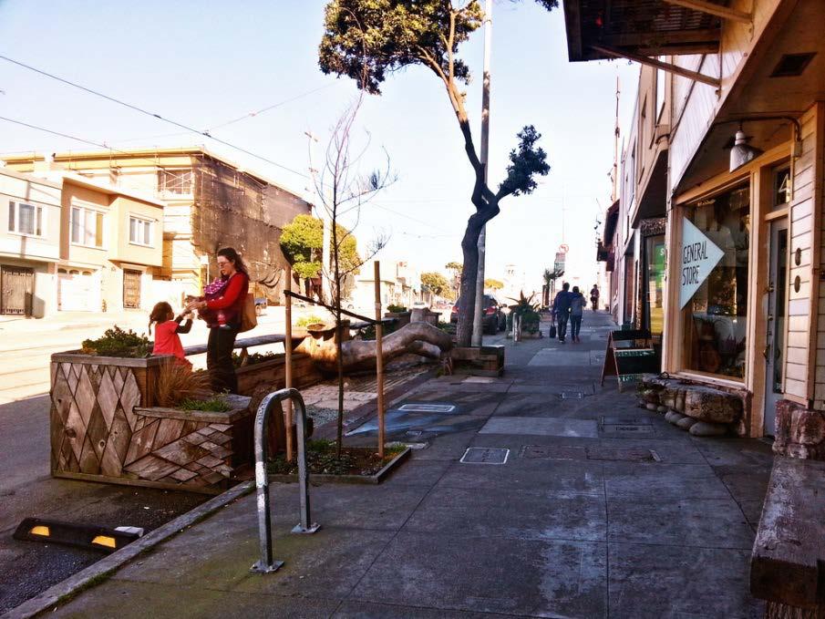 GETTING IT RIGHT 2. DESIGN FOR CONTEXT 1. Most parklets are sponsored or paid for by the adjacent retailer or retailers as an (outdoor) extension of their business 2.