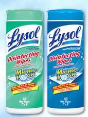35 Lysol Disinfecting Wipes Packed: 12 x 35 wipes Per Case Fragrances: Spring Waterfall & Citrus Citrus RC75552 Spring Waterfall RC75553 Easy-Off Oven,