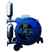 This unit is not designed for dry products such as whole berries or whole bunches PUMPS Fully stainless steel body with rubber stator Stainless steel hollow rotor CO 2 gas inlet in hopper Wheel
