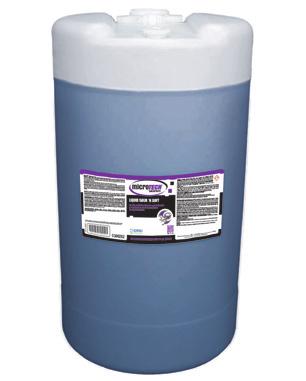 Liquid Laundry Size SKU 5388198 (5 gal.) Liquid Laundry Size is a synthetic sizing utilized during the final rinse. It adds body to polyester and cotton/polyester blend table linens and napkins.