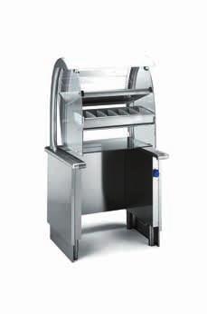 electrolux self service 11 Complementary components The bread rack component consists of: Bread Cutlery Trays - bread dispenser with cover and door in transparent Plexiglas - cutlery dispenser