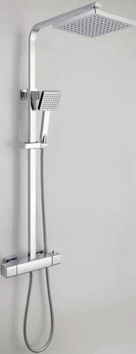 SHOWERS Thermostatic Mixer Showers Quadro Cool-Touch Thermostatic