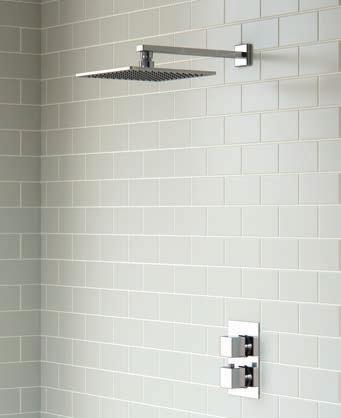 SHOWERS Flexis Thermostatic Round Single