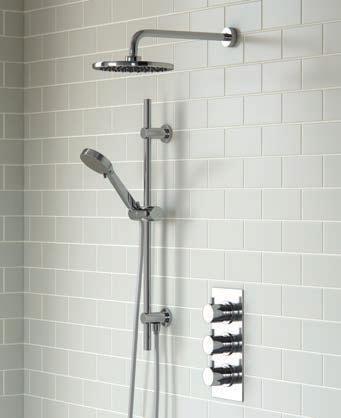 Thermostatic Square Single Outlet Pack