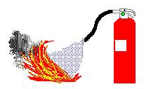 You don t want to mistakenly use a BC extinguisher on a Class A fire thinking that it was an ABC extinguisher. 3.