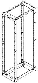 Feature double sided, EI universal rails with 0.625 in [16 mm], 0.