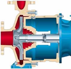Compact Design m Simplyfies installation, lower installation costs. m No alignment of pump unit required. m Stub shaft made of Duplex (1.