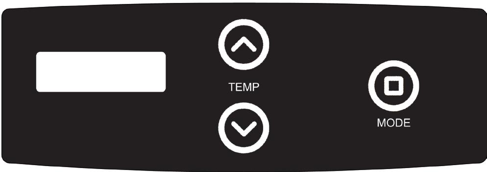 The touch pad on the control panel allows you to select the desired pool or spa temperature. It also indicates when a remote system is controlling the heater by displaying Remote in the display.