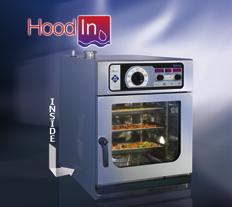 expensive external condensation hood without any additional space requirement.