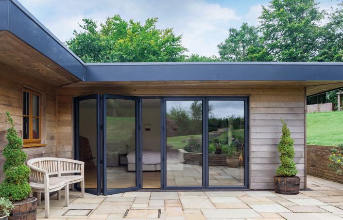 or more large panes which slide open to leave the panels behind each other), we have the perfect solution.