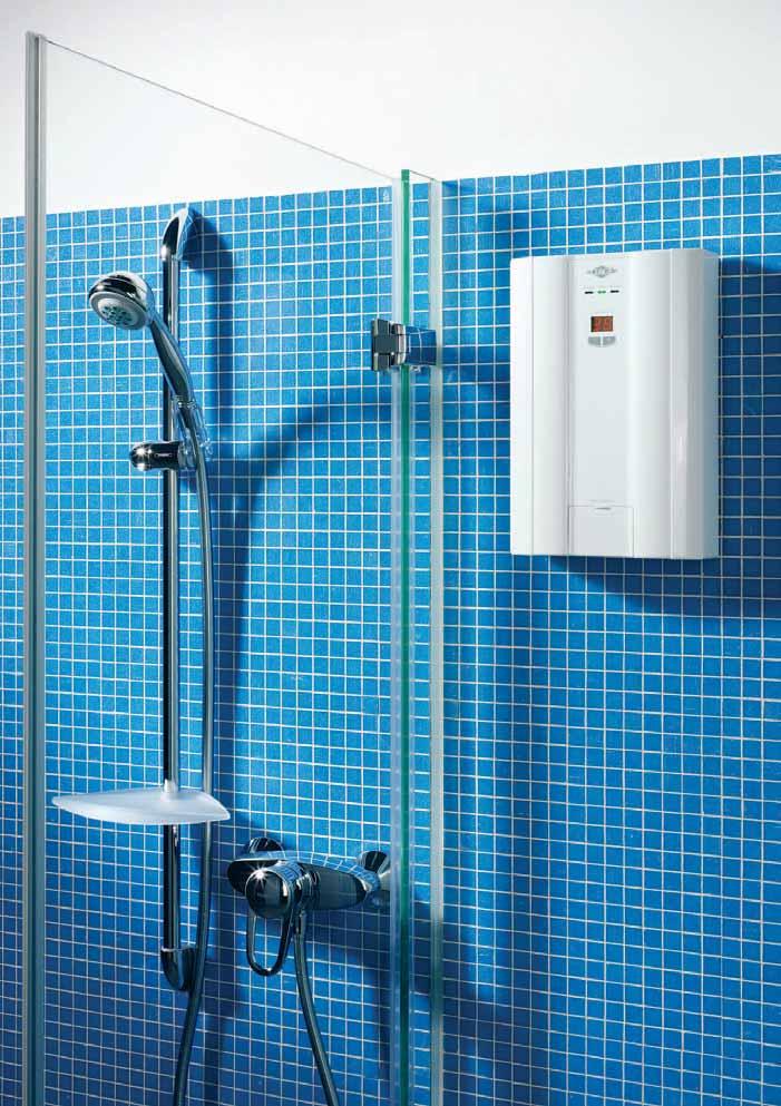 Instant water heaters with CRX 9 Art. no. 24209 CRX 6.