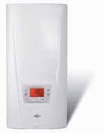 That is where high-tech in its most attractive form comes into play: the new range of electronic instantaneous water heaters stand out through their attractive design and sophisticated technology.
