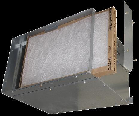 Features Dependable Trouble-free Performance Standard Features Casing and Cabinet. Frame members and basic casing are constructed of G-60 galvanized steel.
