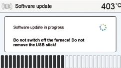 The free software updates for Programat furnaces are available from www.ivoclarvivadent.com/downloadcenter. Back-up your data before performing a software update.
