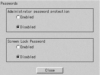 Perform following operation in 4 to 7. 4. Use the keyboard on the panel to enter the password. NOTE: Password is case-sensitive (see r). Use caution and enter the exact password.