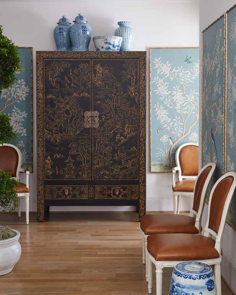 As Shown: 2401-05-816 Queens Road Chinoiserie
