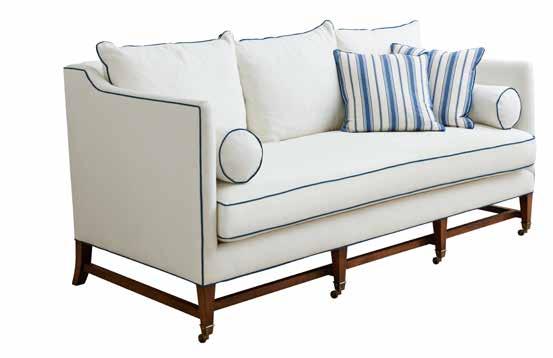 Upholstery H1650-C Brentwood Sofa L79 D38 H39 in. Inside: L72 D21 in.