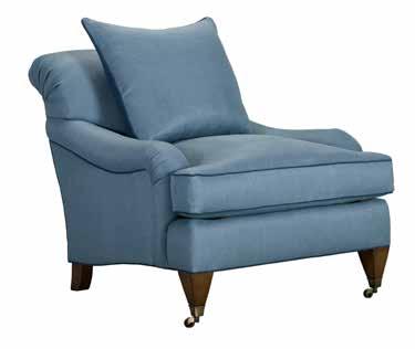 ferrules front only. H1654-F Pacific Heights Sofa L79 D40 H36 in. Inside: L79 D25 in. Seat Height: 19 1/2 in.