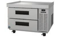 REFRIGERATED EQUIPMENT STANDS CRES36 CRES49 CRES60 CRES72 CRES85 CRES98 CRES110 Stainless steel interior and exterior front, sides and top Top is provided with an exclusive,