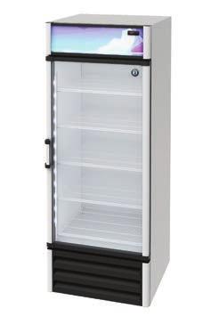 GLASS DOOR MERCHANDISERS RM-10 RM-26 RM-45-SD (Sliding doors) RM-49 Electronic controller with visual and audio high and low temperature alarms Forced air evaporator for quick temperature pull down