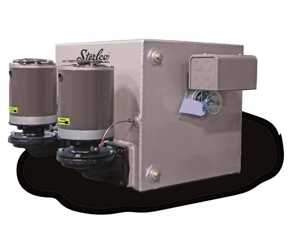 STEAM CONTROL PUMPS Sterlco pump systems are designed to keep your boiler system running at peak performance, saving you