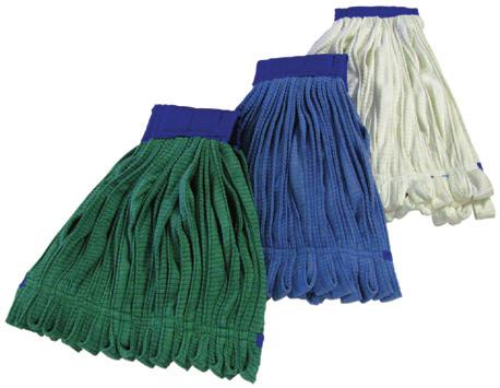 Flat Wet Mop with Scrubber Strips Plastic scrubbing strips add texture to loosen dirt and break surface tension 3159 3159 Flat Scrubber