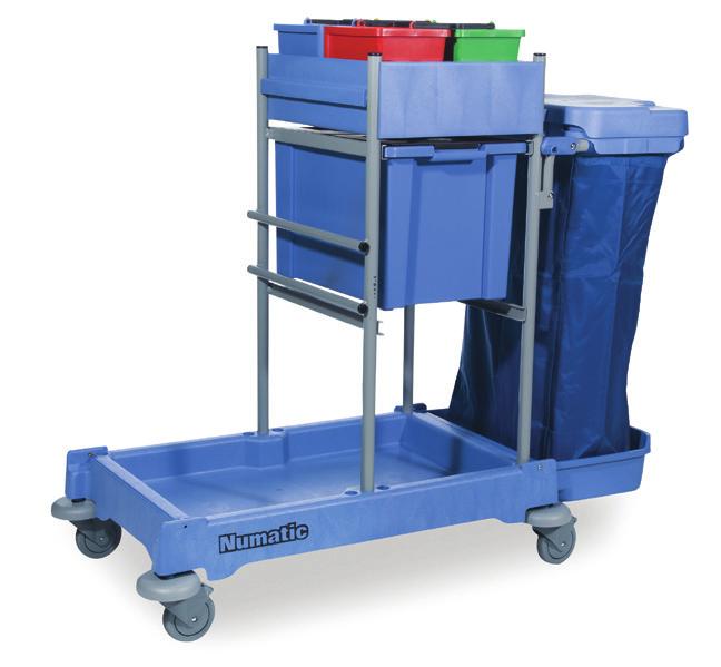 THE ONE CART SYSTEM The NPT 1606 is a Versatile Compact Cart to Suit Any Need Modular design means one cart is all you ll ever need Uses include offices, rest rooms and