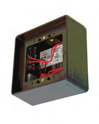 battery in a surface mount box, making installation quick and easy. The 104753 can also be used interchangeably with other Manufacturer s products that operate on its frequencies as well.