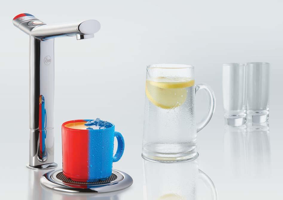 Flexible modular solution Intelligent smarter design Efficiency, safety and style FILTERED BOILING & CHILLED WATER A FLEXIBLE SOLUTION FOR EVERY APPLICATION The modular on-tap series provides a