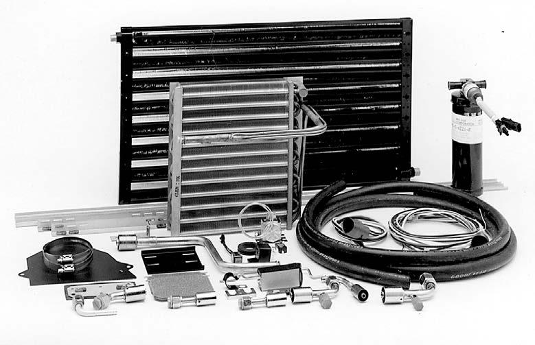 RED DOT UNITS INTERNATIONAL R-8235 Underdash Drop-In Evaporator Kit NAVISTAR INTERNATIONAL S, 4000, 7000, and 8000 SERIES TRUCKS, 1995 2002 The R-8235 drop-in evaporator kit integrates with the OEM