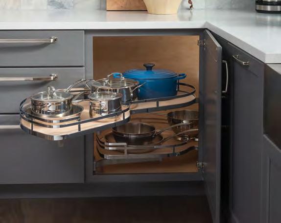 Bring your cabinet contents within easy reach.