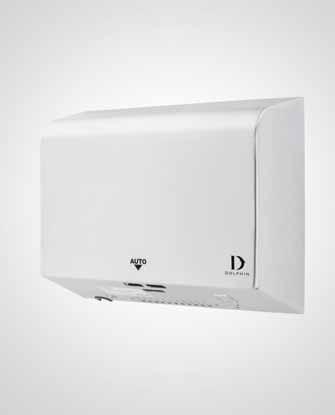 BC2005 DOLPHIN SLIMLINE ECO HAND DRYER 213 MM HEIGHT 268 MM WIDTH 100 MM PROJECTION 268 100 213 Quality stainless steel body with all metal back plate for excellent vandal resistance Only 100mm depth