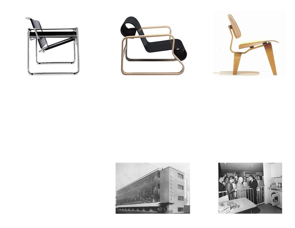 Eames in Context 1920s: idea of "rational" design - design choices that could be justified 1919-33: The German Bauhaus.