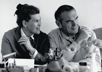 Charles & Ray Eames Charles studied as an architect problem solver and designer of forms Ray studied as a painter expert in color and textiles Began