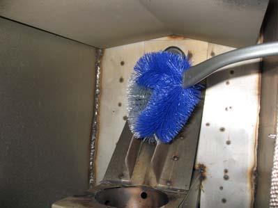 Figure 5 Pellet Slide Cleaning ELECTRICAL SPECIFICATIONS 110 volts, 60 HZ,