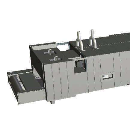 Sveba-Dahlen Ind High performanc in a flexible wa Oven zone a Tunnel Oven can be delivered in two, three or more zones.