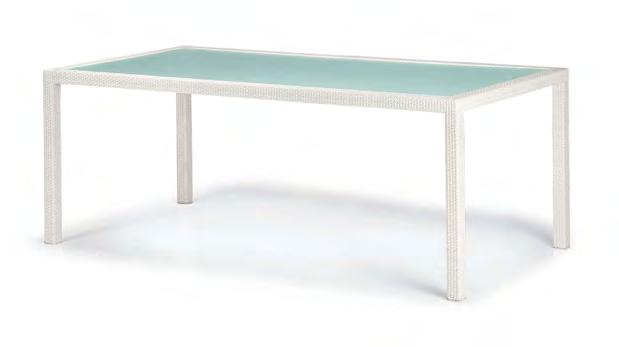 Dining table Design by Richard Frinier Item code: 127120 Weight 11 kg/24 lbs Volume 1,5 m³/53 cu ft 75 100 200 Dining table: With its clean, rectilinear form, the BARCELONA Dining table provides a
