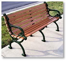 throughout the park. The existing benches have reached the end of their serviceable life and require replacement.