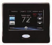 2 4 3 5 6 Carrier gives you ultimate command of comfort, performance and energy savings when you include an