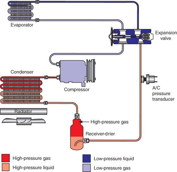 Expansion Valves sense evaporator pressure and will