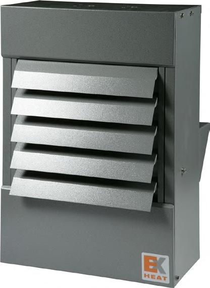 FUH Flameproof Fan Heaters The FUH range offers a compact high capacity air heating solution that is suitable for large premises, and is designed for flexibility, allowing it to be supplied according