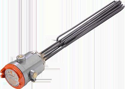 RFA Flameproof Rod-Type Immersion Heaters The RFA range of flameproof rod-type immersion heaters is suitable for installation in process tanks, safety showers, engine sumps, pressure vessels and