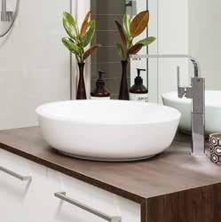 TAPWARE (C) Create your own oasis with your choice of mixers, complemented with bath spouts and wall mixers.