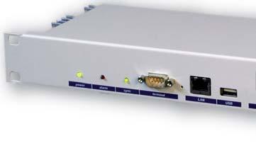 As a multi purpose device the timeserver is equipped with