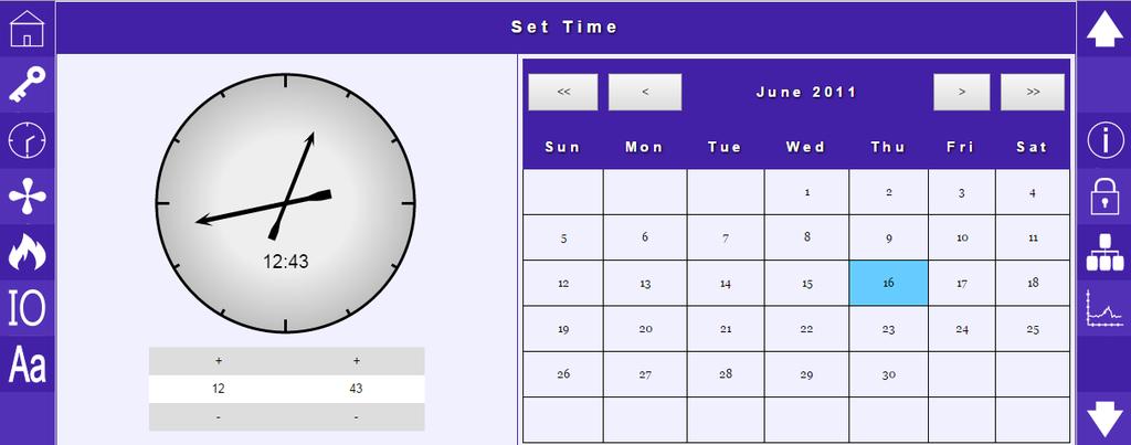 Ensure you are logged in to enable editing the time. Editing is completed by selecting the year, month, day and time.