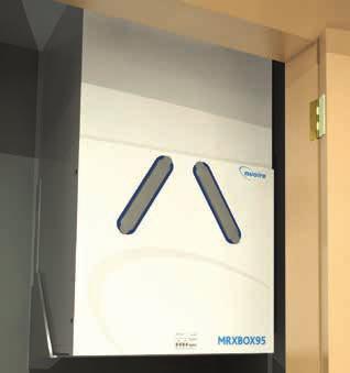 NUAIRE S MVHR Acoustic solution for MRXBOX95(AB)-WH1 and MRXBOX95(AB)-WM2 Nuaire s First Fix and Acoustic Solution are designed to not only reduce noise but to improve the installation when wall or