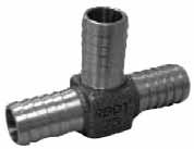 INSERT-Insert Ftgs RW List Prices - Page F-23 Brass IPS Insert Tee Stainless Steel Hose Clamps All stainless steel construction especially suited to industrial applications.