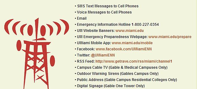 Emergency Notification Network (ENN) Used to quickly disseminate emergency alerts through multiple forms of communication Update cell