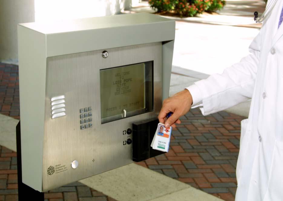 IDs & Access Control Proximity card readers control access to many building entrances, corridors,