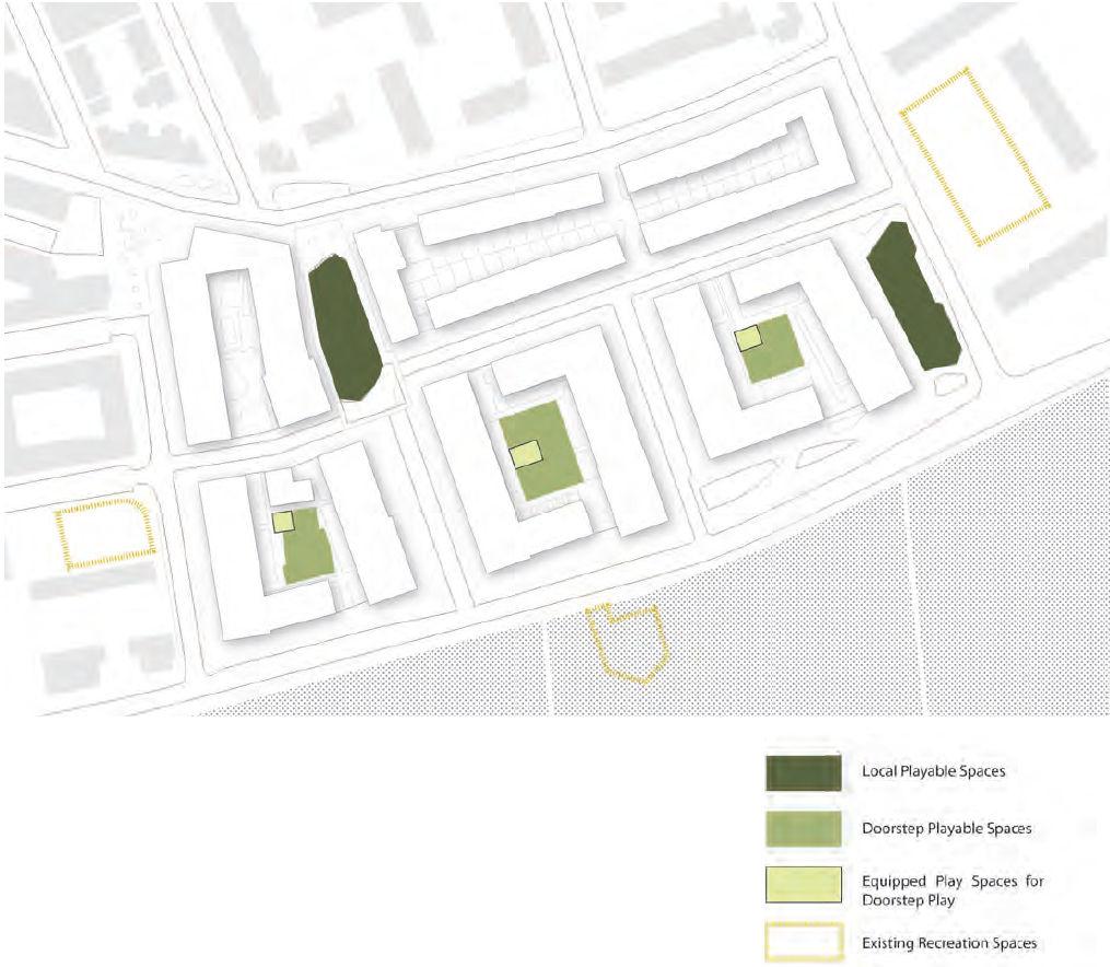 5.152 The majority of this play space requirement (91%) is being provided on-site as part of the designed scheme.